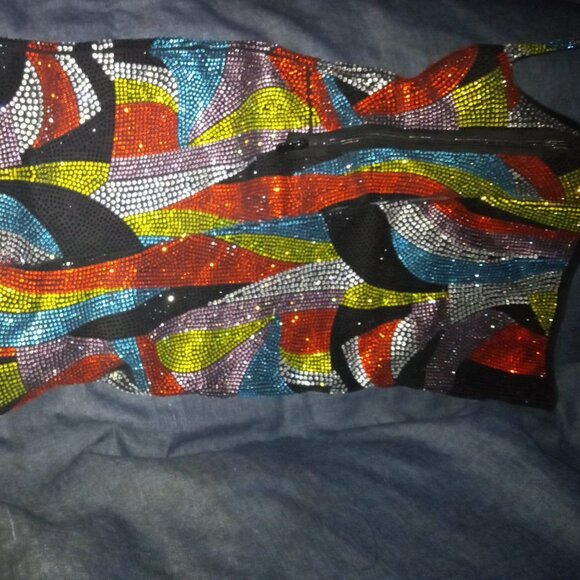 AZALEA WANG " NO MISSING PIECES " EMBELLISHED STILETTO BOOT(BRAND NEW!!!!!!!!!!! - Picture 6 of 7